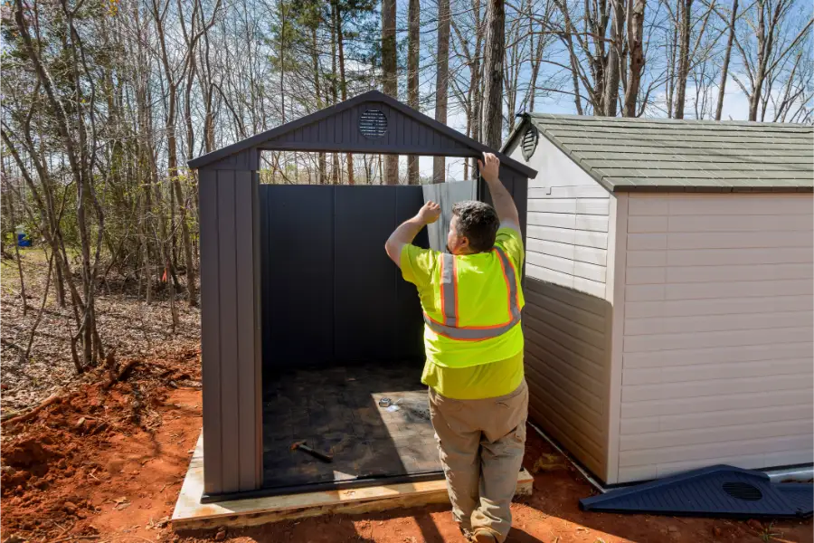 How Shed Removal Service Protects Exterior Siding in Huron, OH